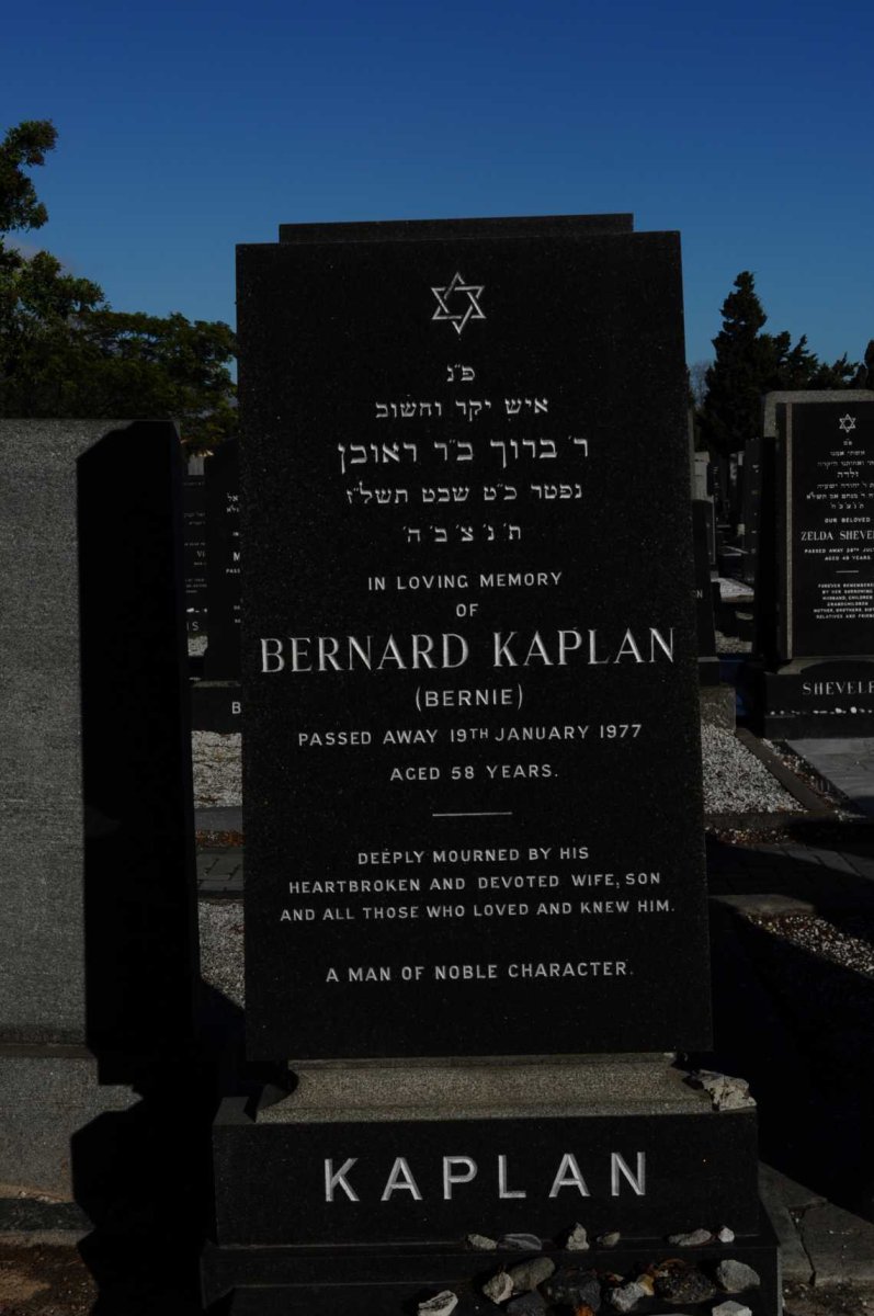 KAPLAN Bernard -1977