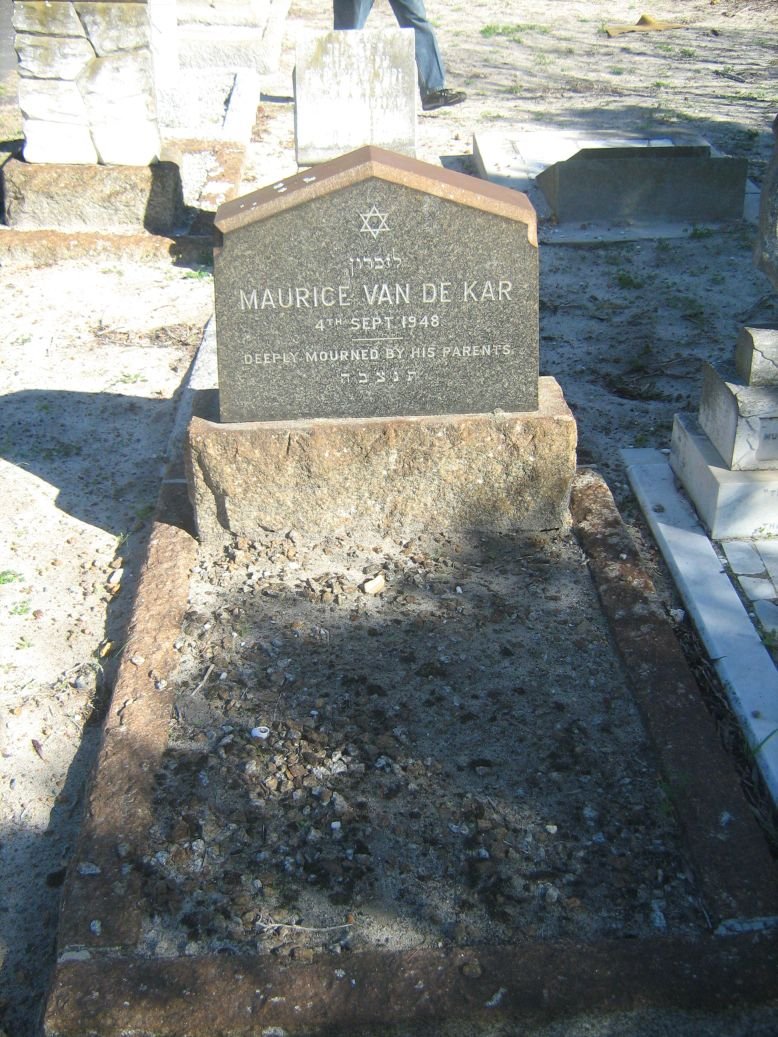 KAR Maurice, van de -1948