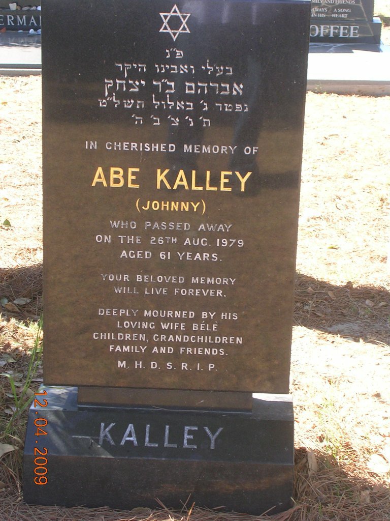 KALLEY Abe -1979