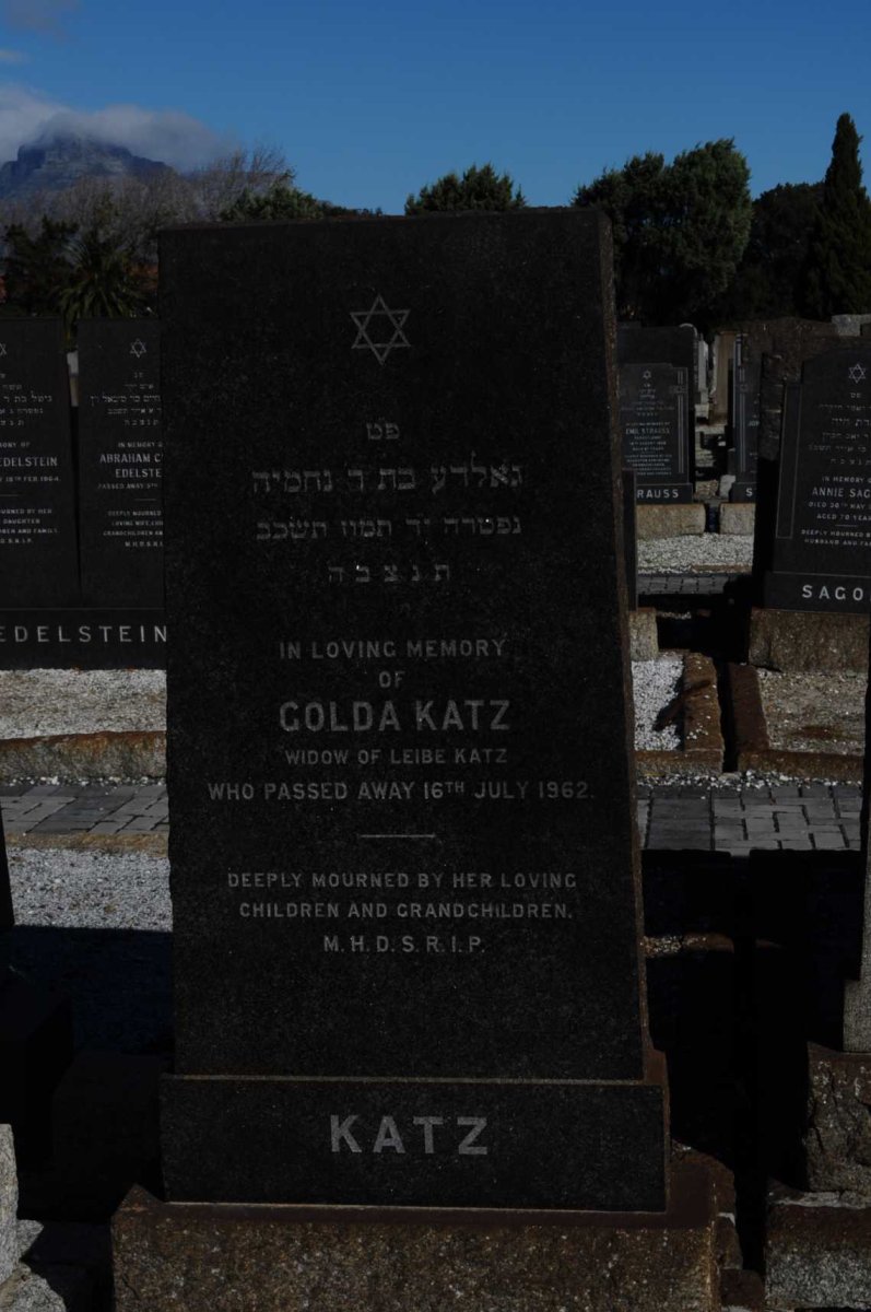 KATZ Golda -1962