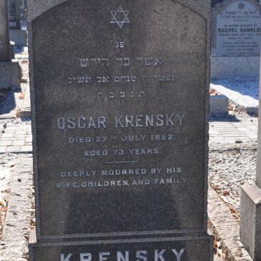KRENSKY Oscar -1952