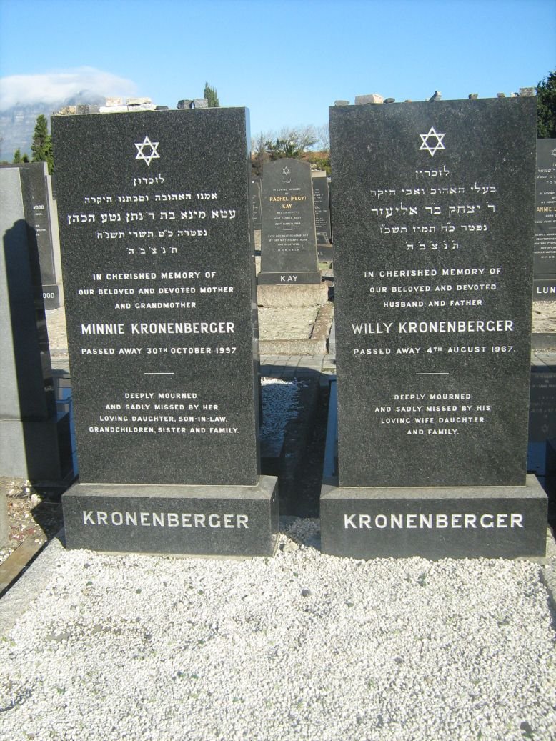 KRONENBERGER Willy -1967 &amp; Minnie -1997