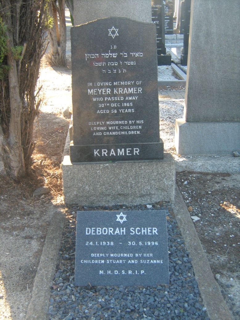 KRAMER Meyer -1965 :: SCHER Deborah 1938-1996