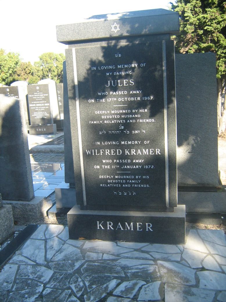 KRAMER Wilfred -1972 &amp; Jules -1967