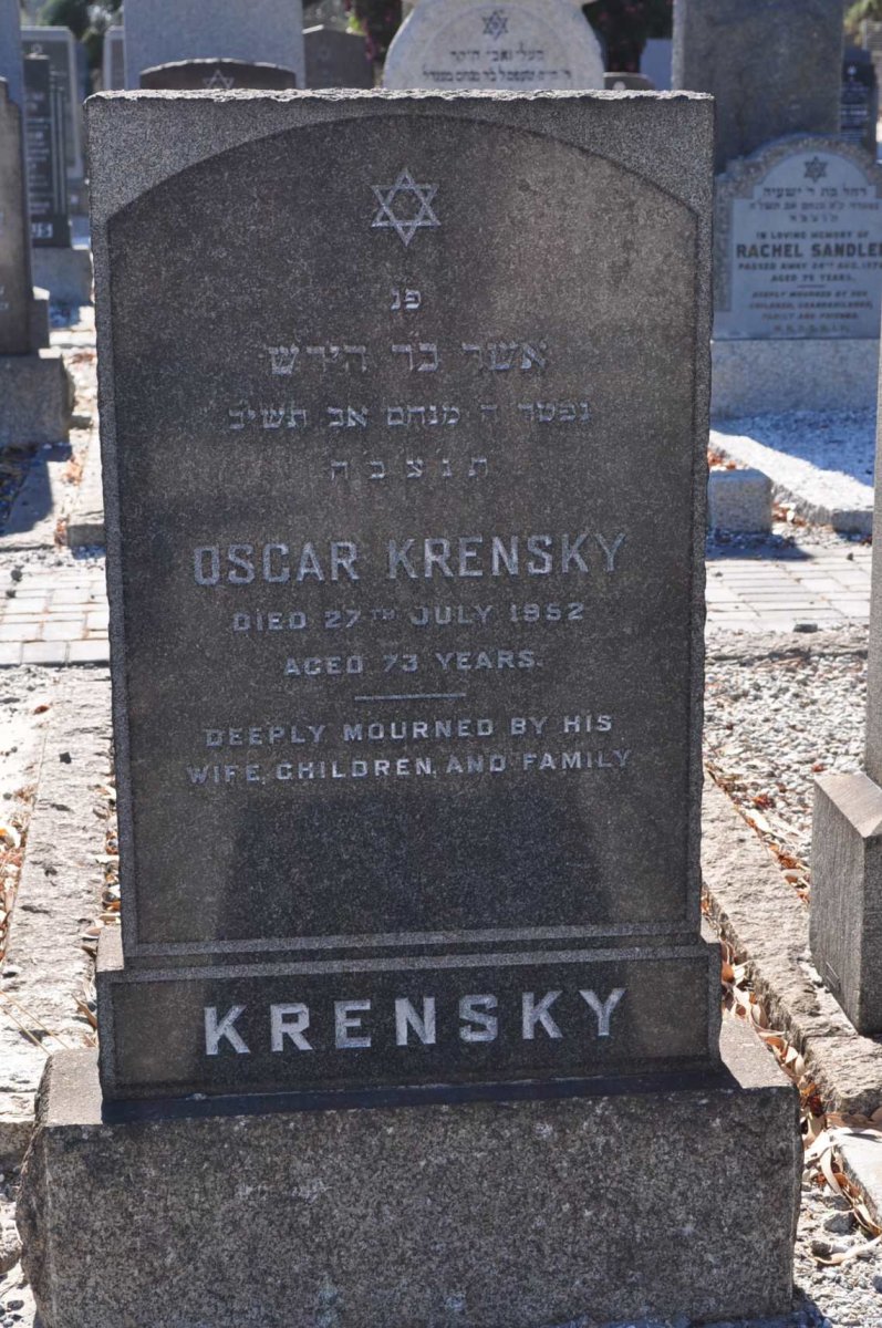 KRENSKY Oscar -1952
