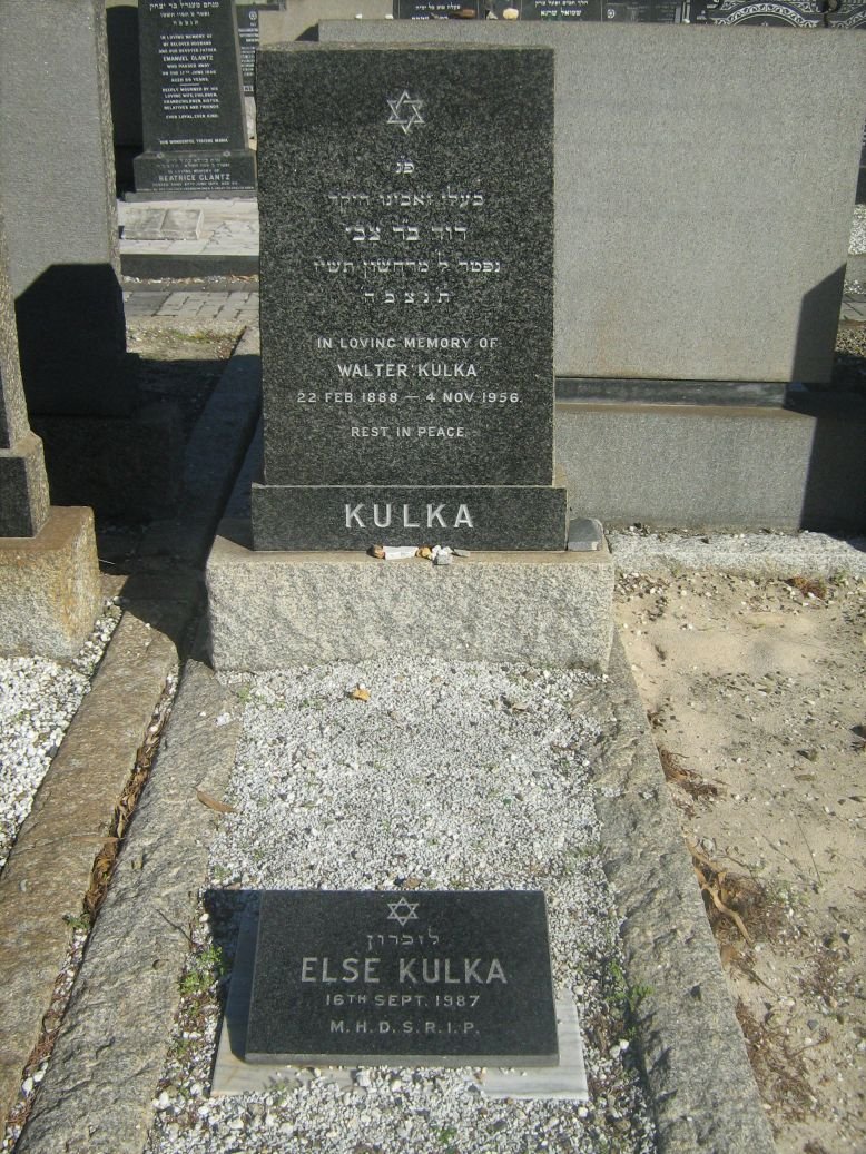 KULKA Walter 1888-1956 &amp; Else -1987