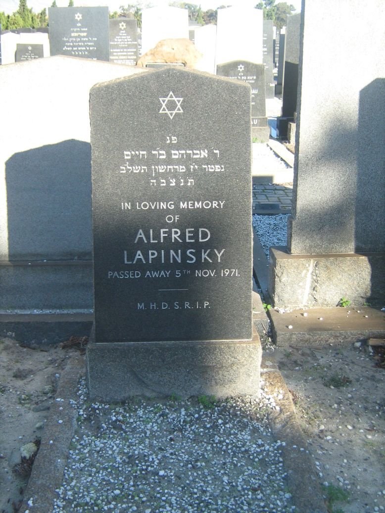 LAPINSKY Alfred -1971