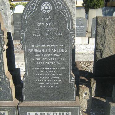 LAPEDUS Bernard -1961