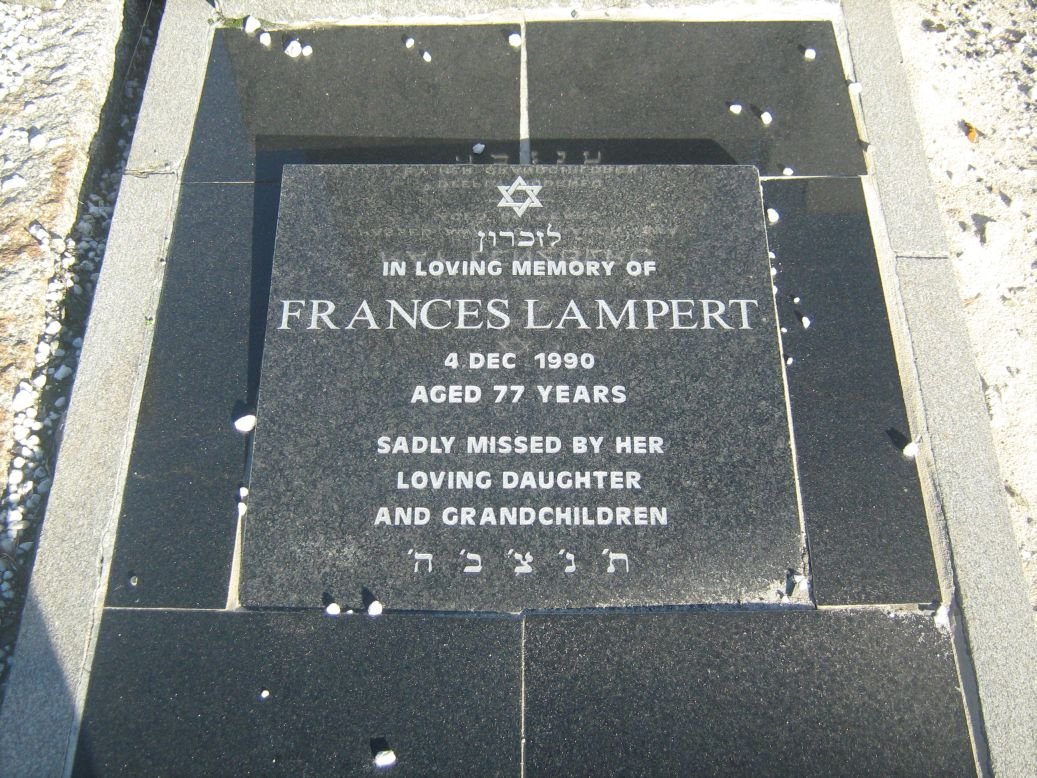 LAMPERT Frances -1990