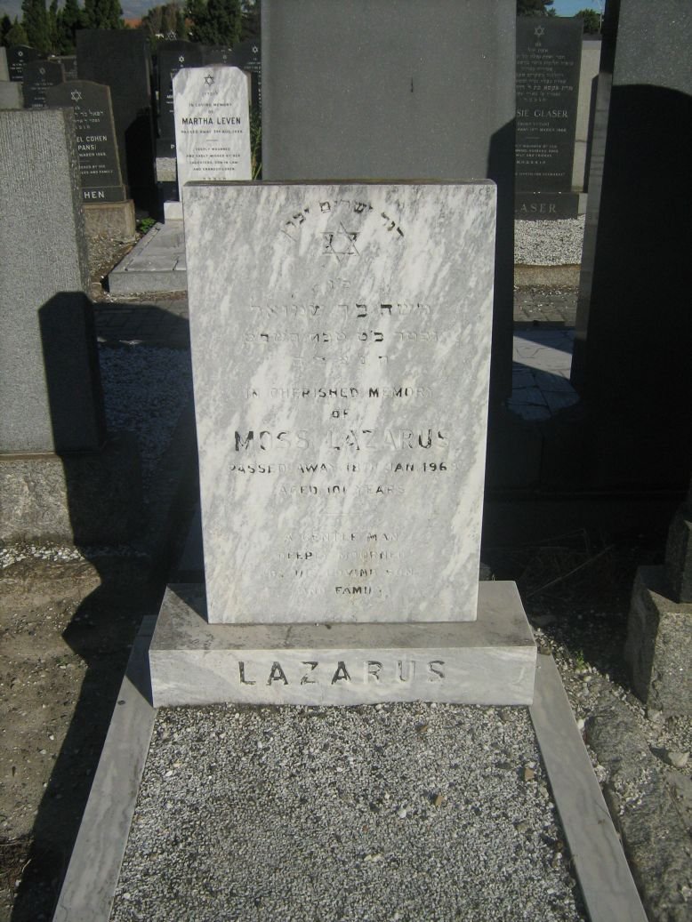 LAZARUS Moss -1968
