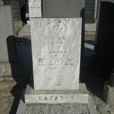 LAZARUS Moss -1968
