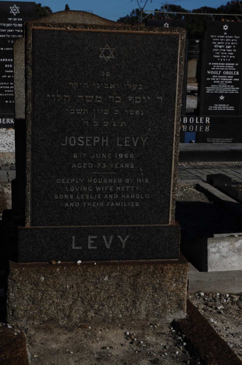 LEVY Joseph -1966