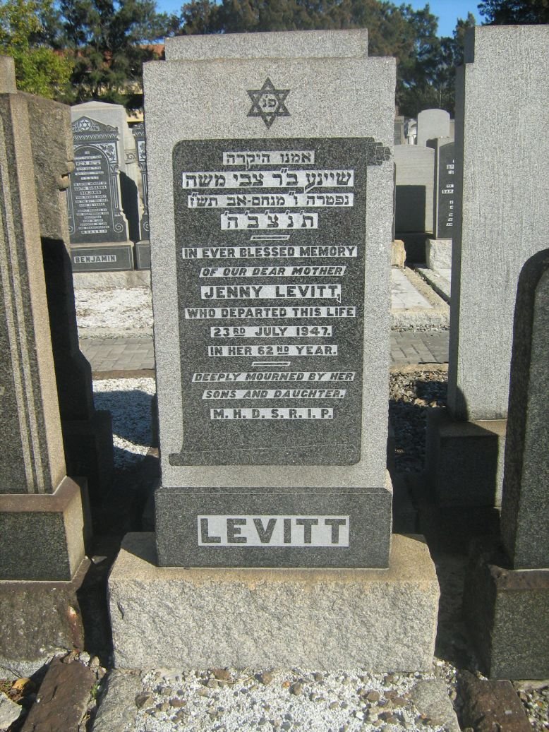 LEVITT Jenny -1947