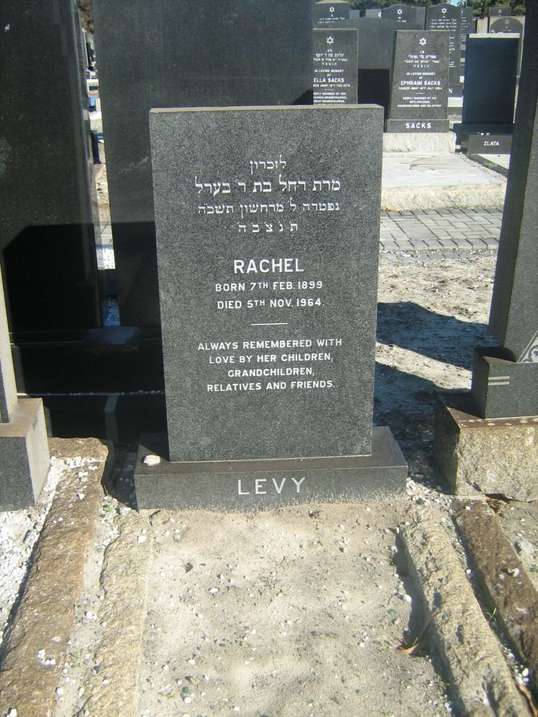 LEVY Rachel 1899-1964