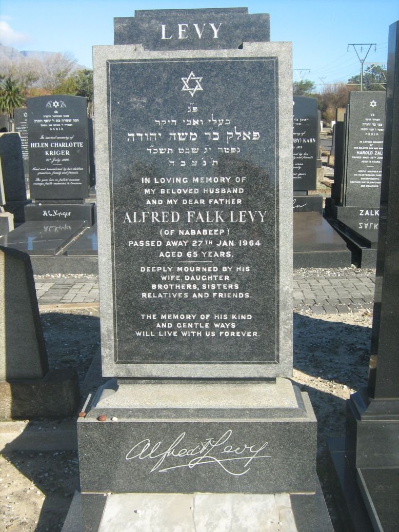 LEVY Alfred Falk -1964