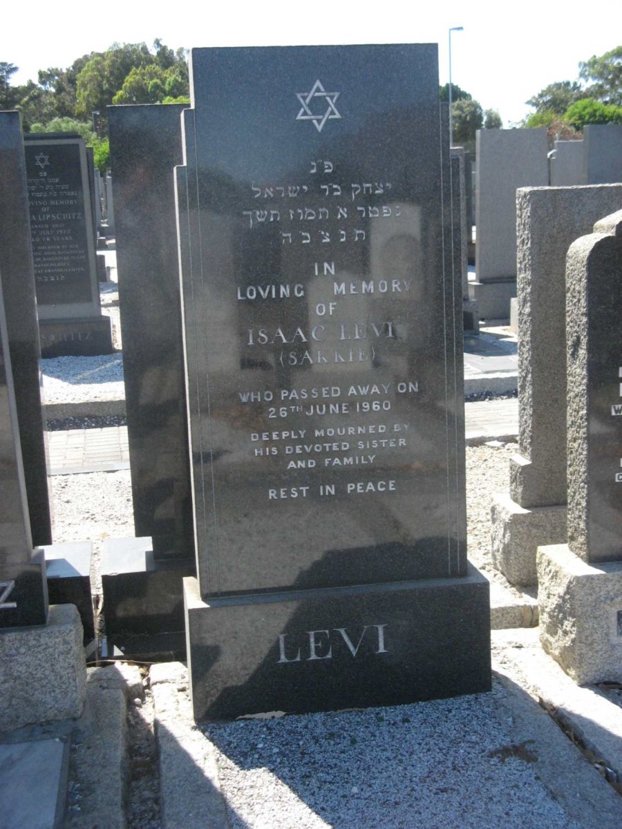LEVI Isaac -1960