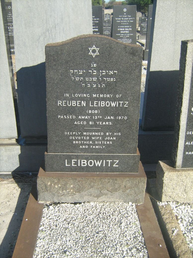 LEIBOWITZ Reuben -1970