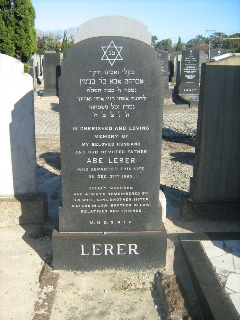 LERER Abe -1965