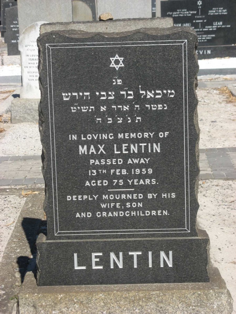 LENTIN Max -1959