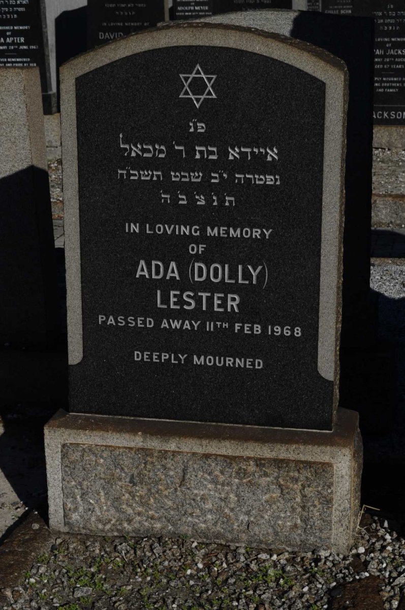 LESTER Ada -1968