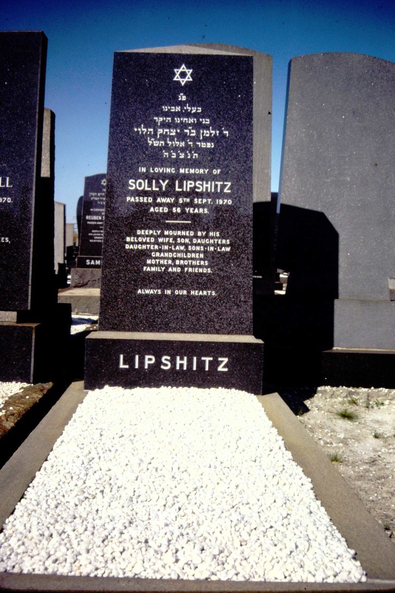 LIPSHITZ Solly - 1970