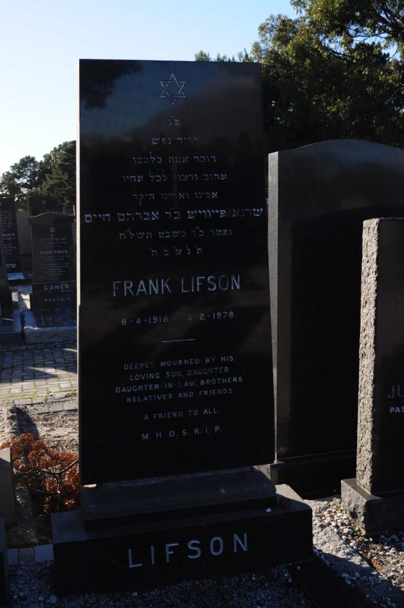 LIFSON Frank 1918-1978