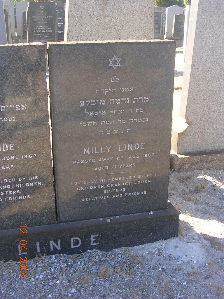 LINDE Max -1962 &amp; Milly 1967