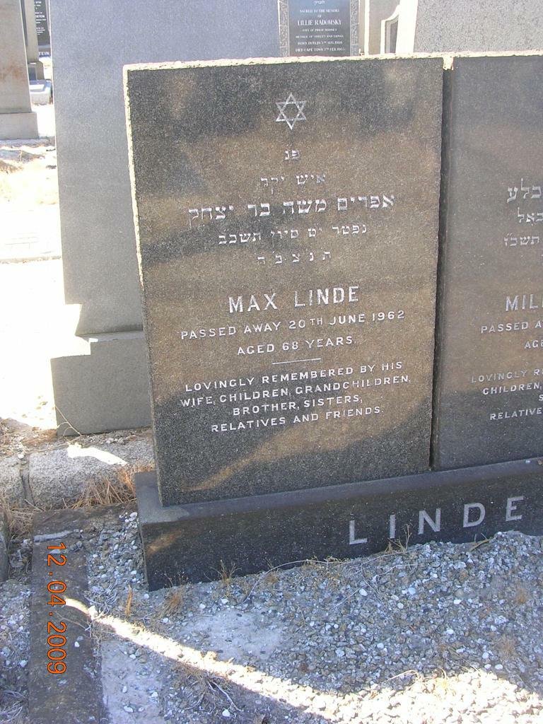 LINDE Max -1962 &amp; Milly 1967