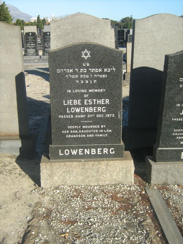 LOWENBERG Liebe Esther -1973