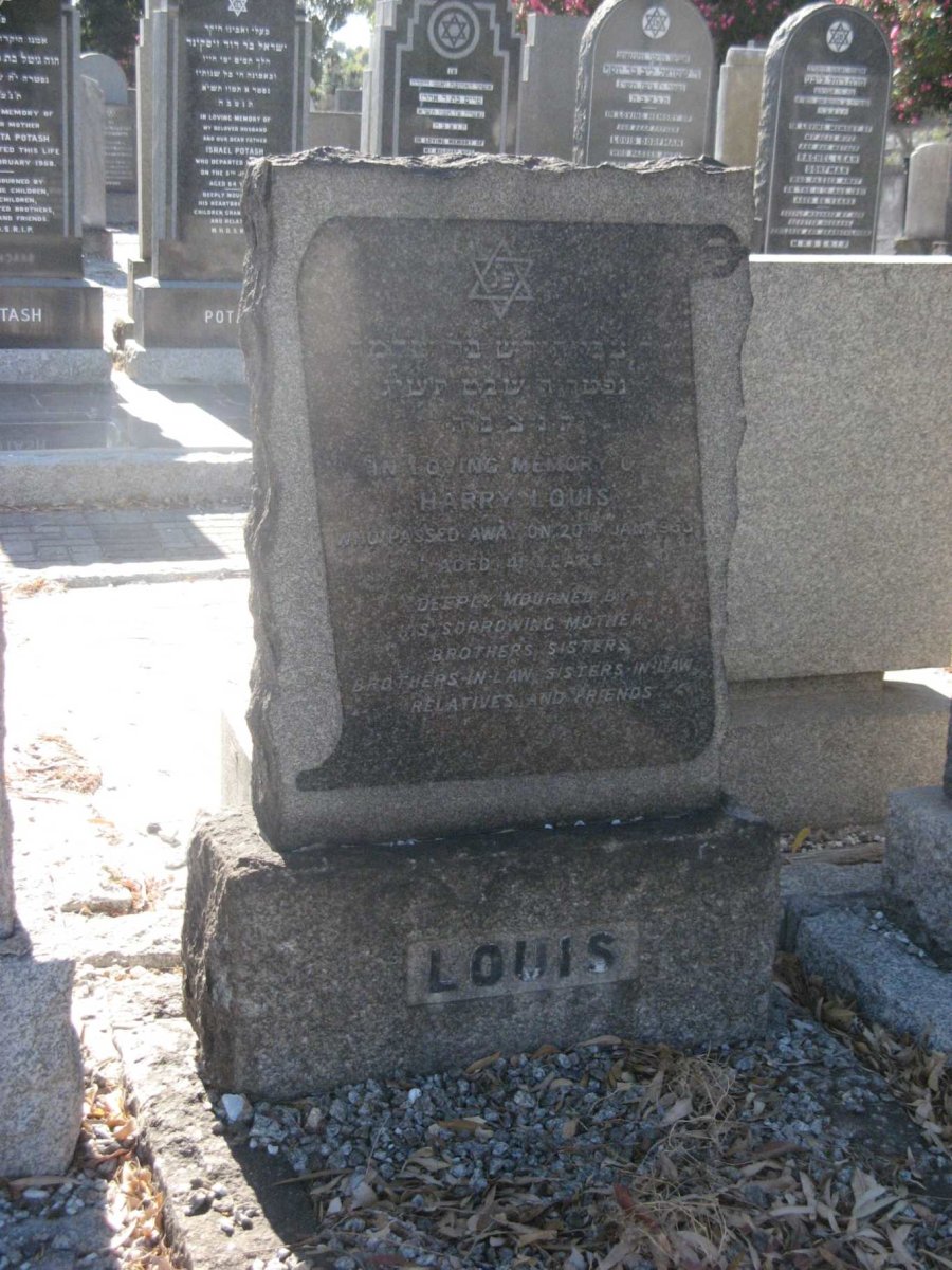 LOUIS Harry -1953