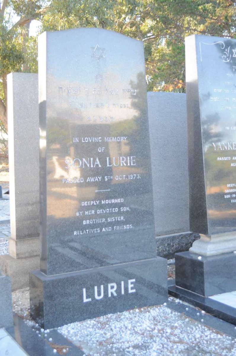 LURIE Sonia -1973