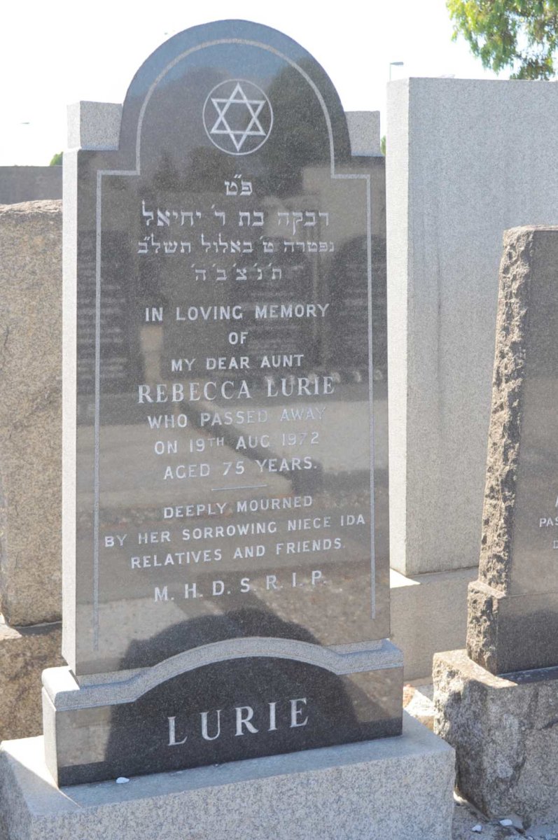 LURIE Rebecca -1972