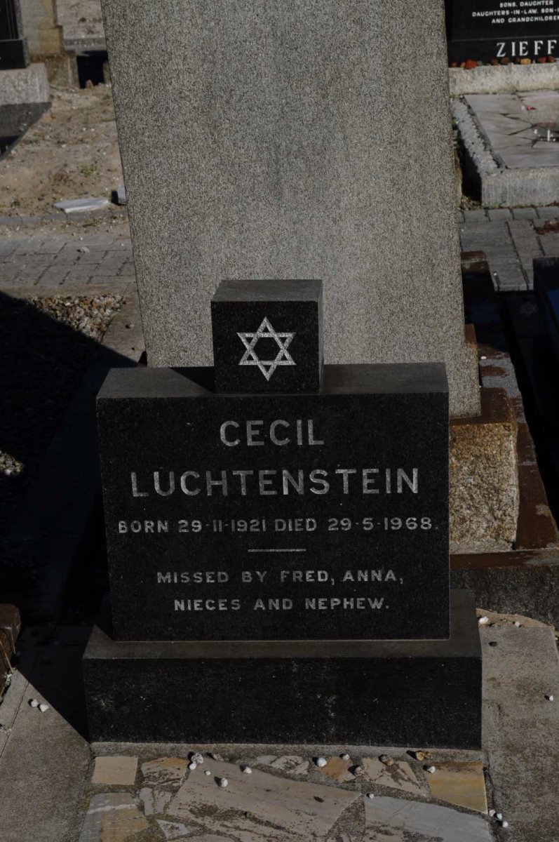 LUCHTENSTEIN Cecil -1968