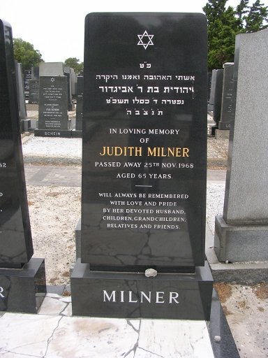 MILNER Judith -1968