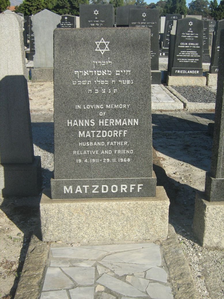 MATZDORFF Hanns Hermann 1911-1968