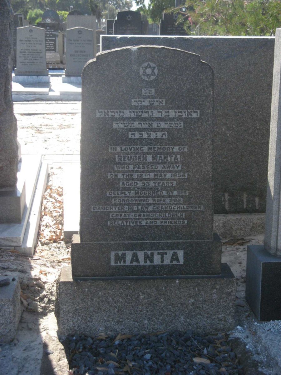 MANTA Reuben -1954
