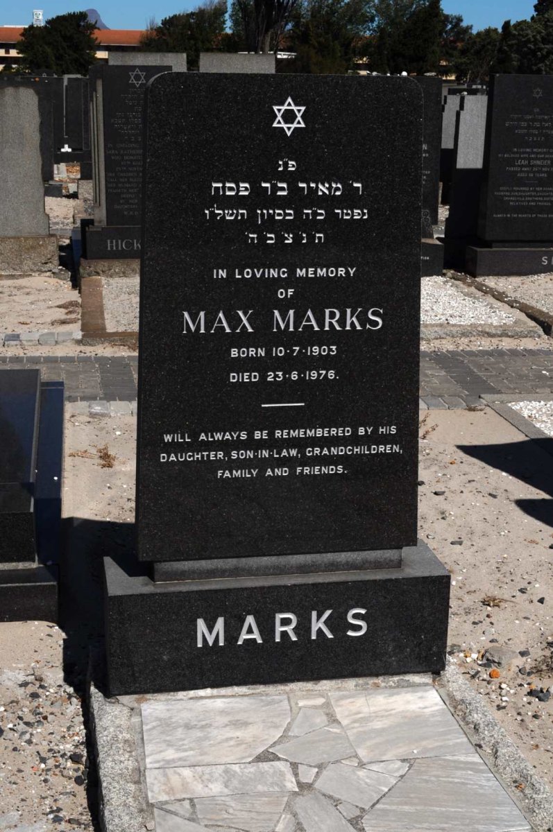 MARKS Max 1903-1976
