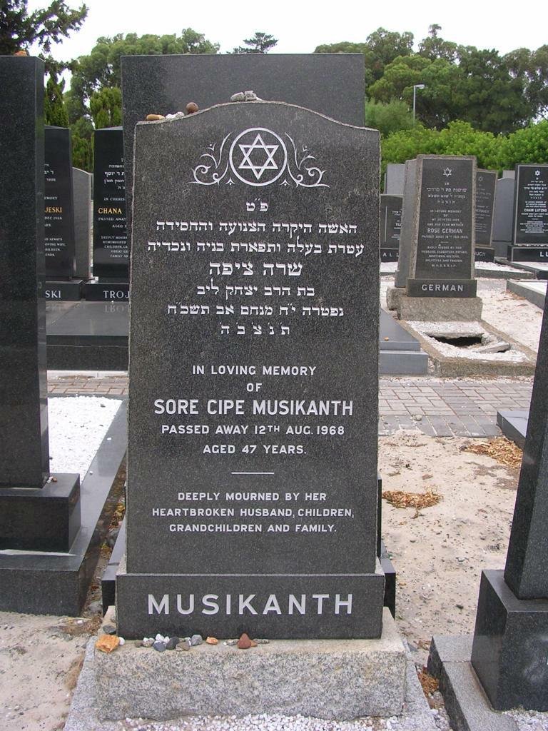 MUSIKANTH Sore Cipe -1968