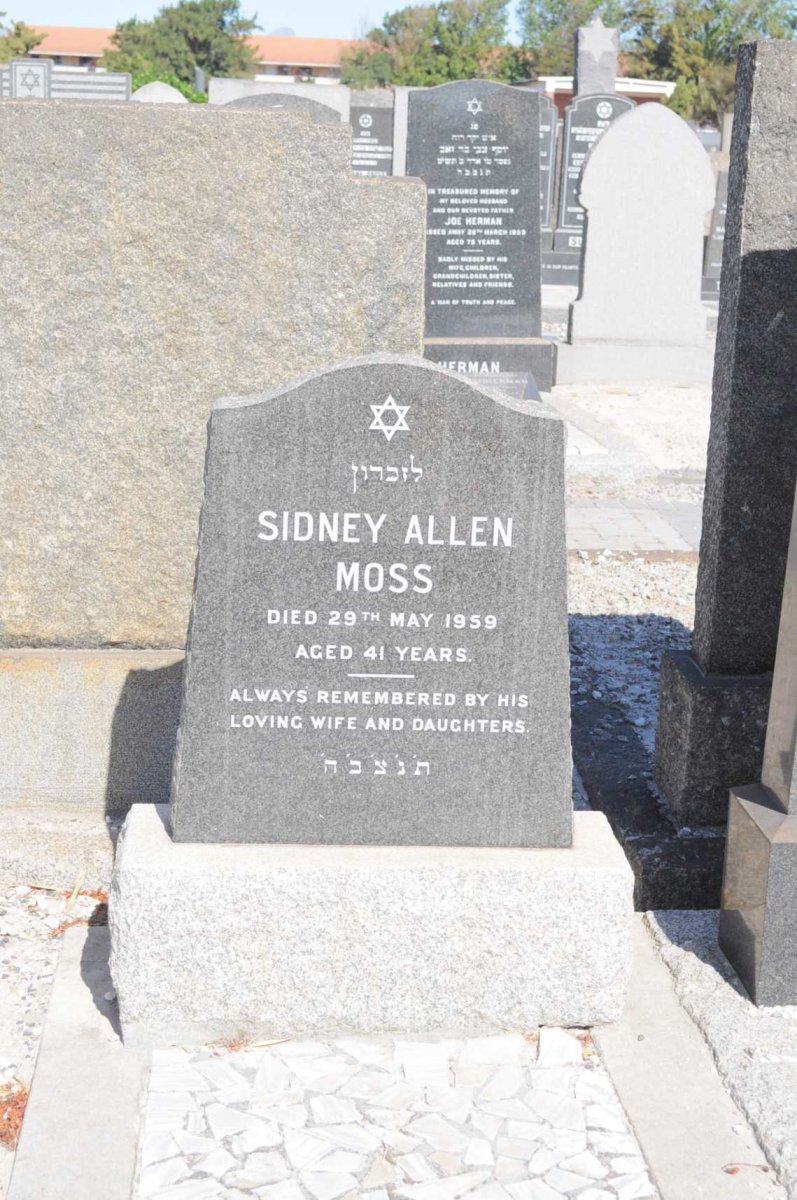 MOSS Sidney Allen -1959