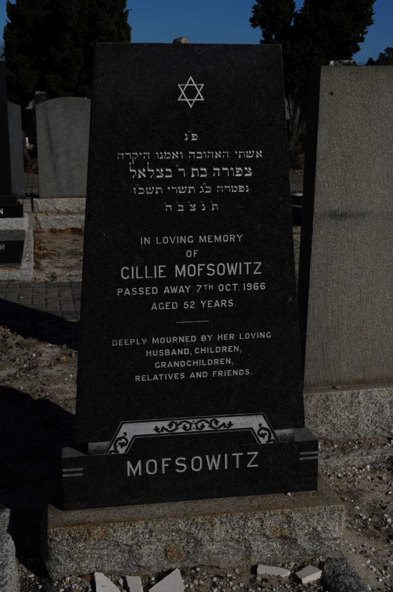 MOFSOWITZ Cillie -1966