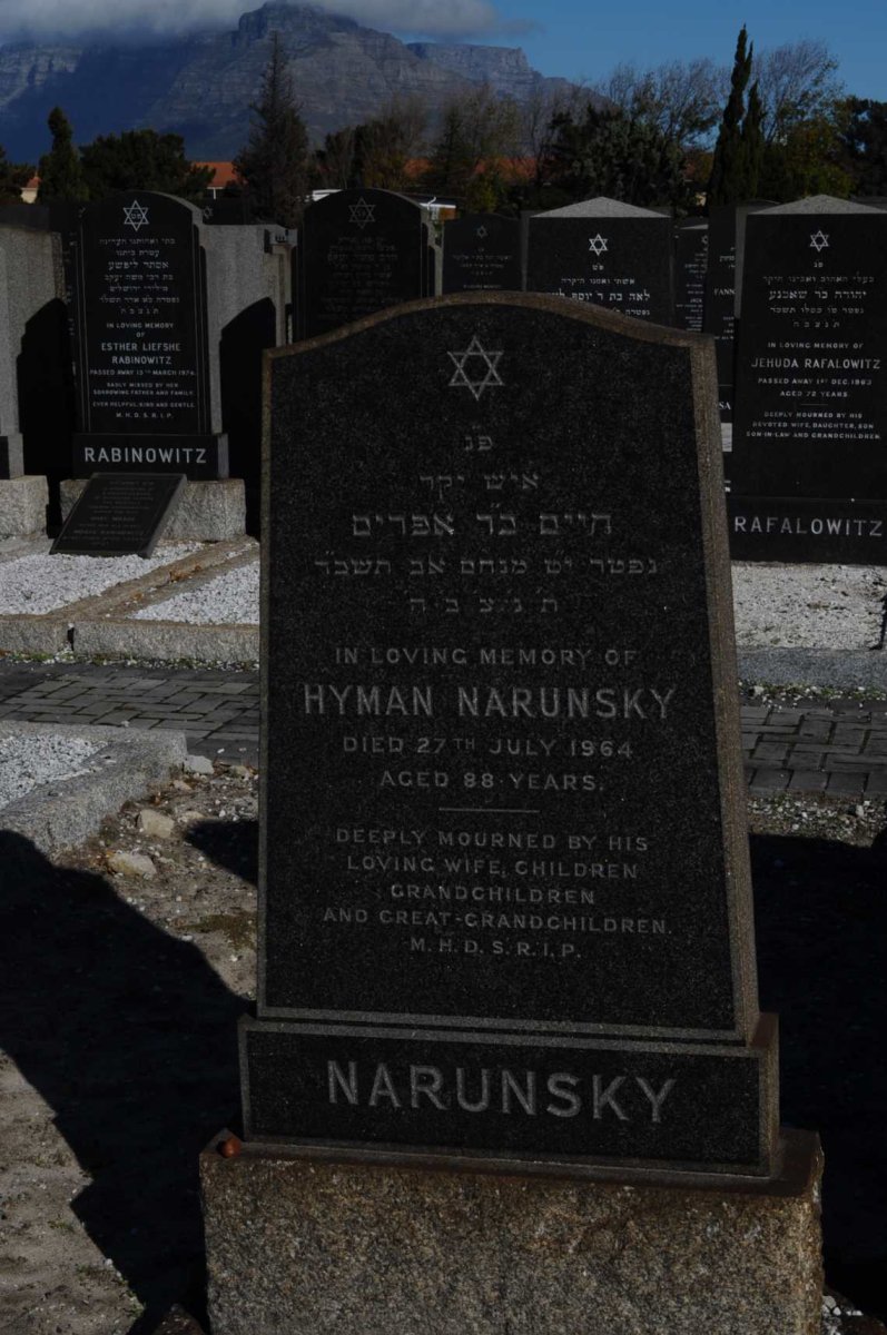 NARUNSKY Hyman -1964