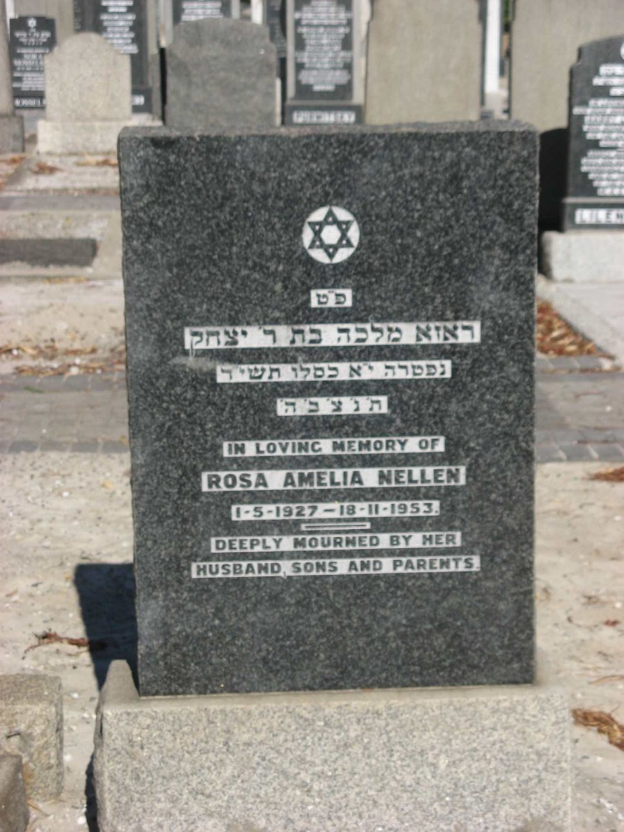 NELLEN Rosa Amelia 1927-1953