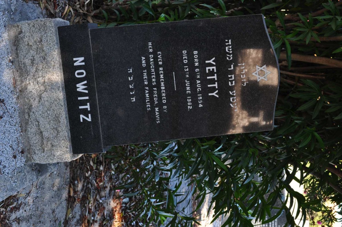 NOWITZ Yetty 1894-1982