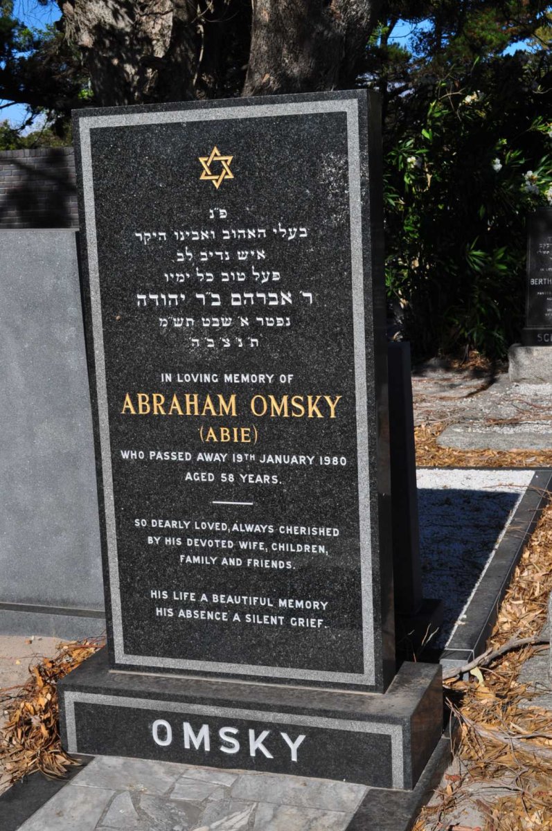OMSKY Abraham -1980