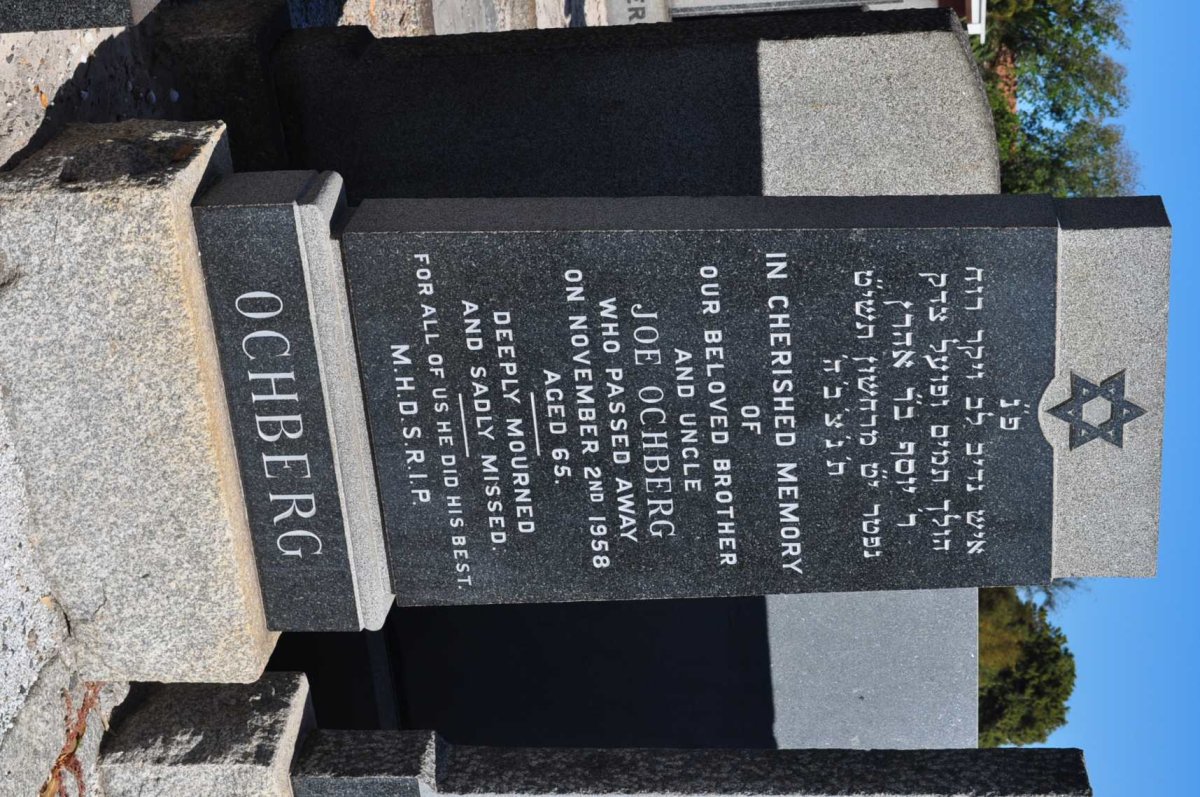 OCHBERG Joe -1958