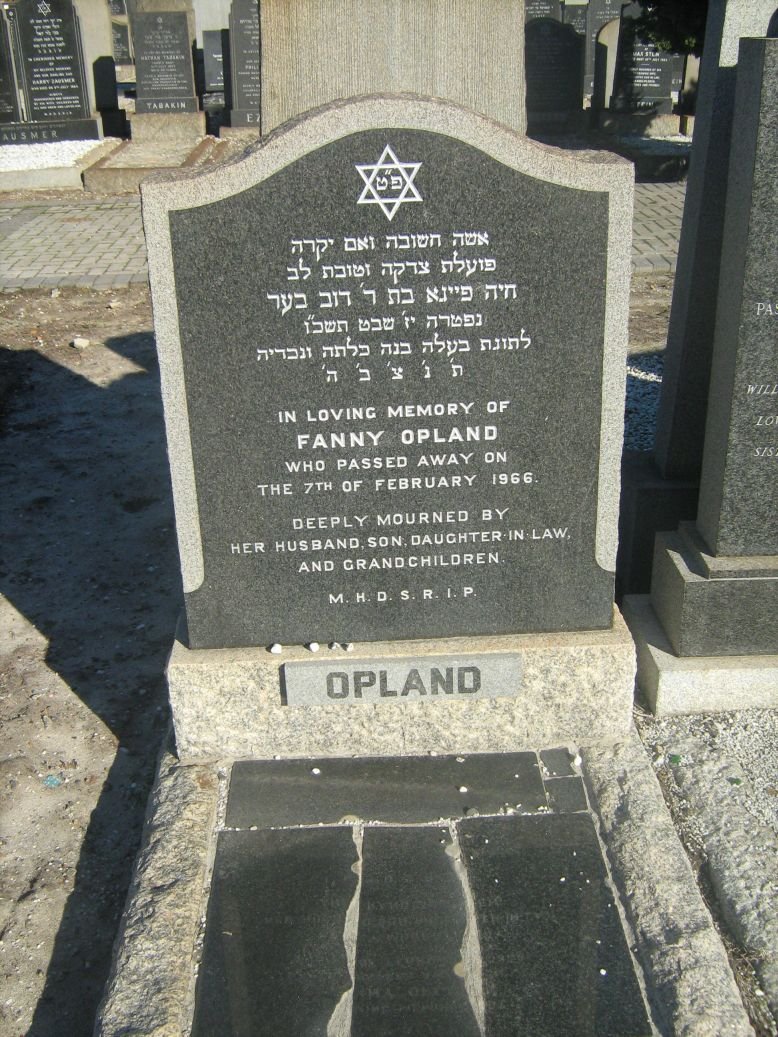 OPLAND Fanny -1966