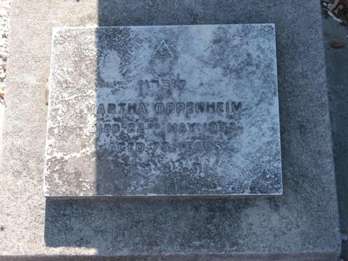 OPPENHEIM Martha -1952