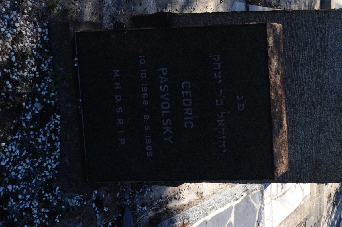 PASVOLSKY Cedric 1968-1969
