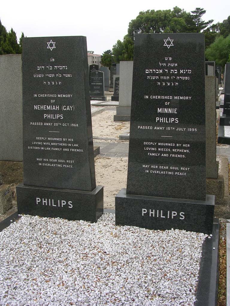 PHILIPS Nehemiah -1968 &amp; Minnie -1995