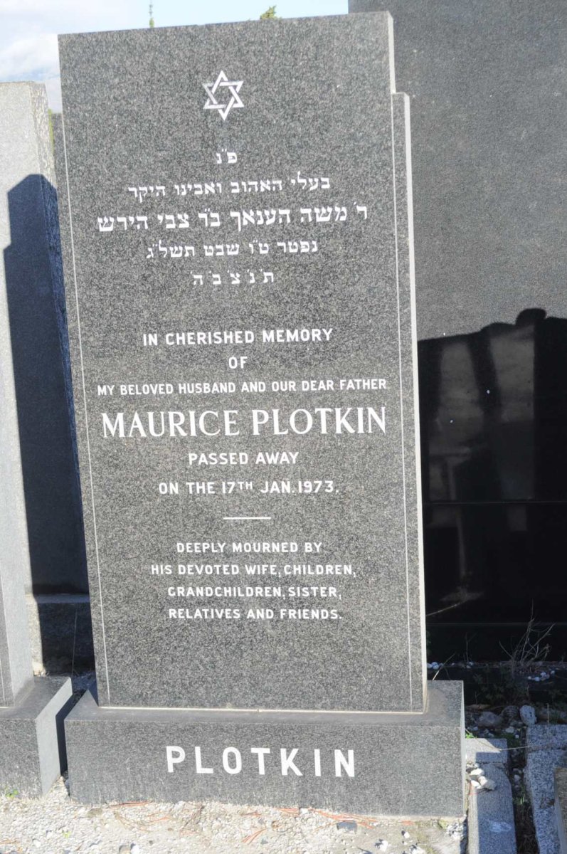 PLOTKIN Maurice -1973